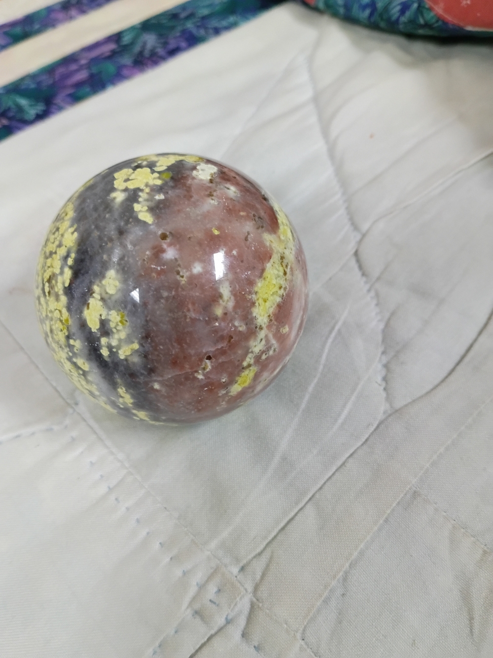 Medium Size Money Agate Sphere
